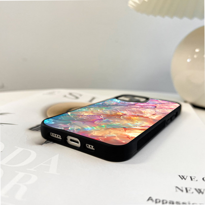 Colorfull Crystal Glass Case