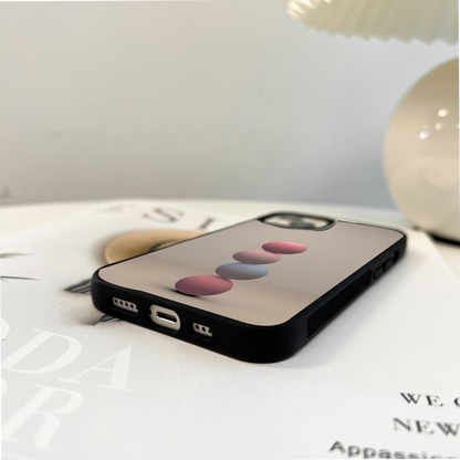 Coloured Balls Glass Case