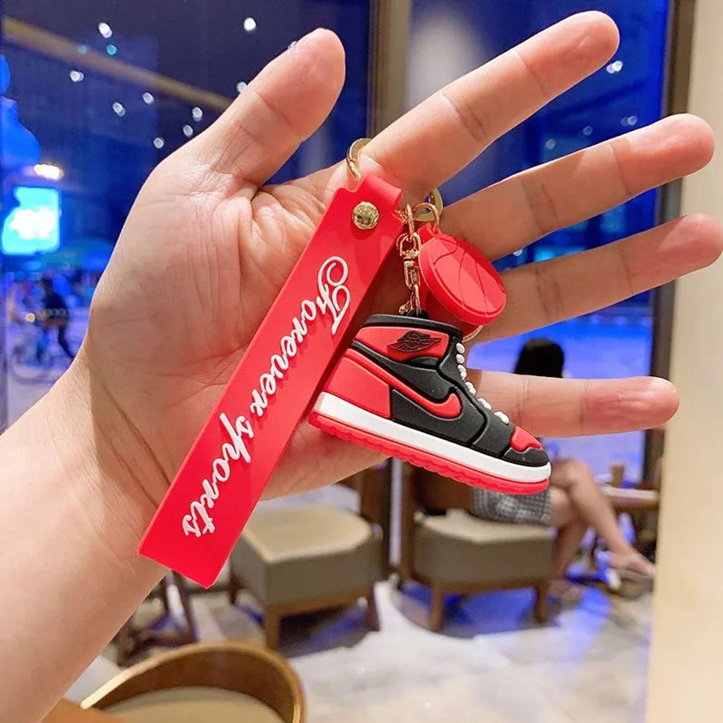 Sneaker Swag Loop Keychain
