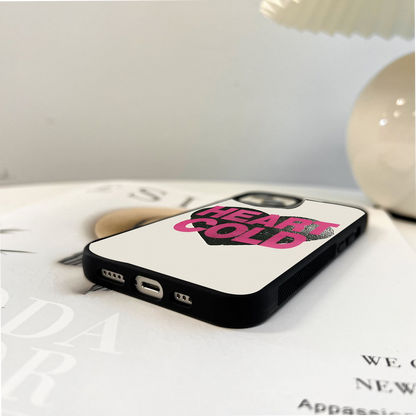 Broken Heart Bold Glass Case