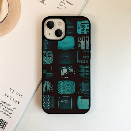 Retro Static Vibe Glass Case