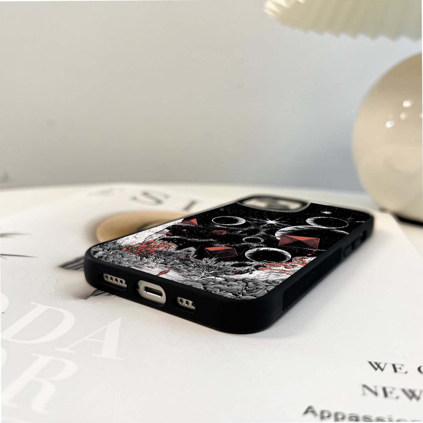 Cosmic Geometry Wanderer Glass Case