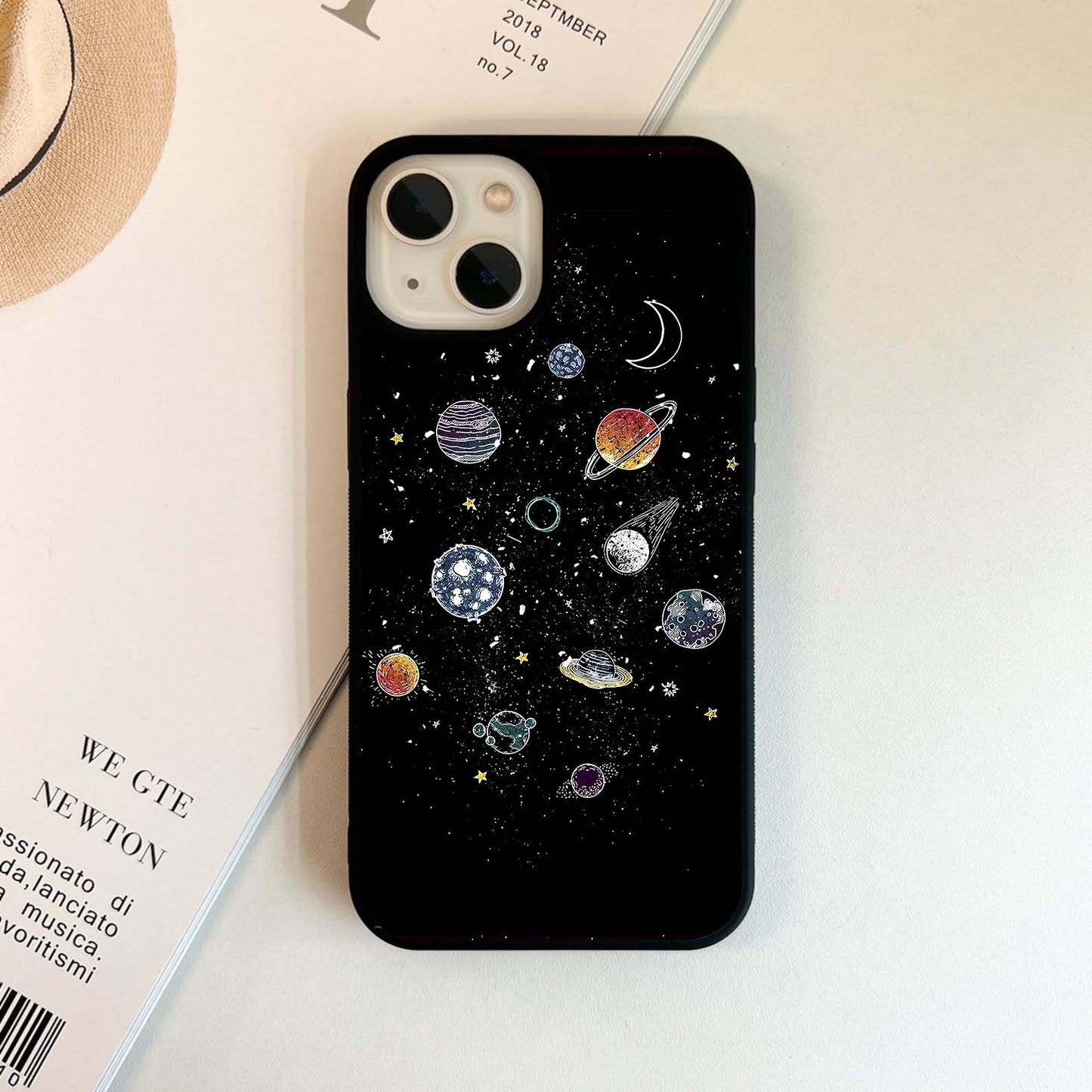 Cosmic Sketch Universe Glass Case