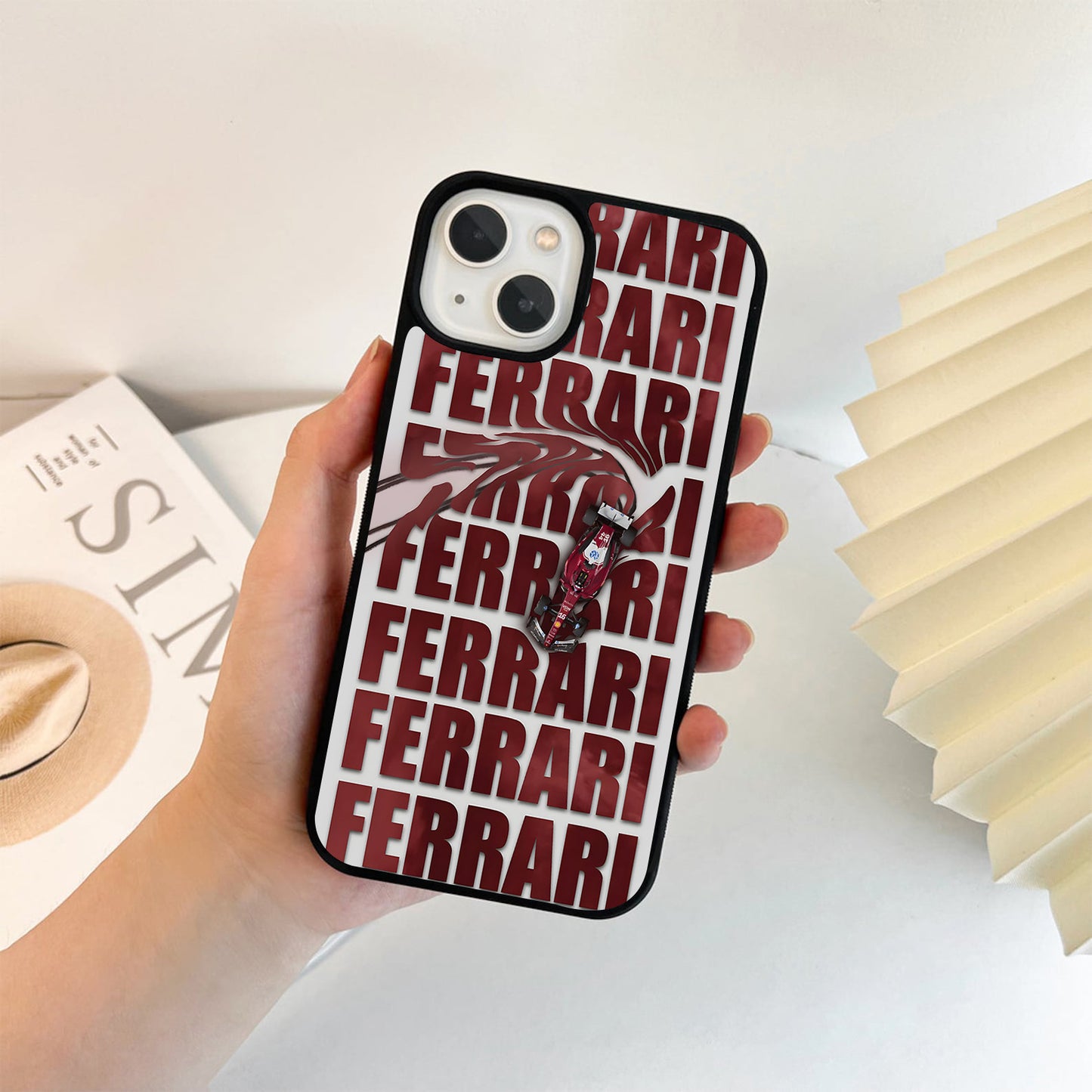 Ferrari Racing Drift Glass Case