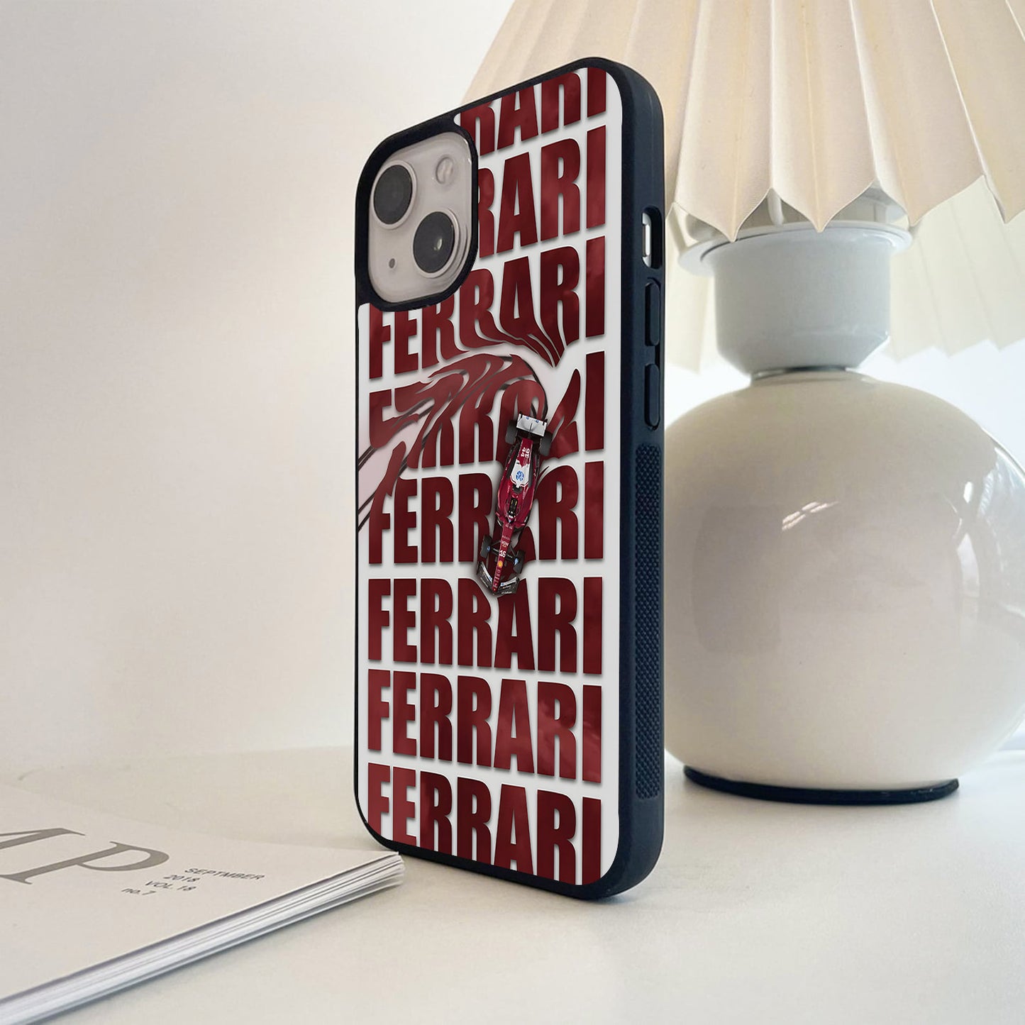 Ferrari Racing Drift Glass Case