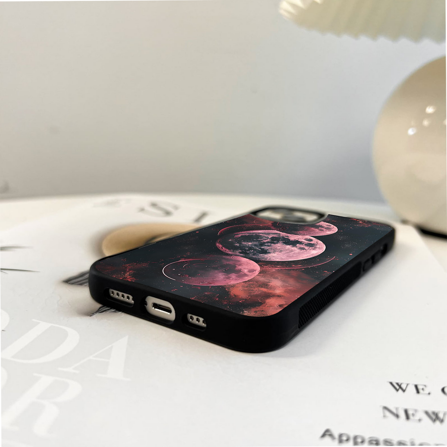 Moonlight Aesthetic Sky Glass Case