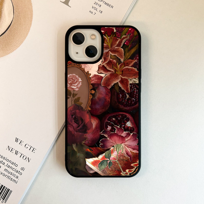 Velvet Rose Crush Glass Case