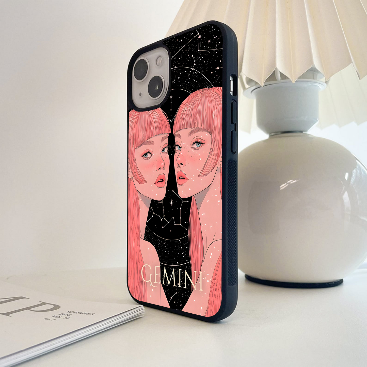 Zodiac Gemini Glass Case