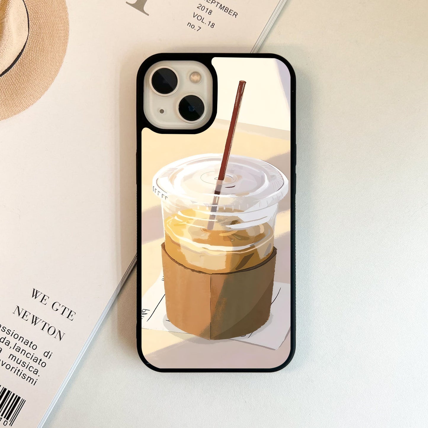 Cold Brew Vibes Glass Case