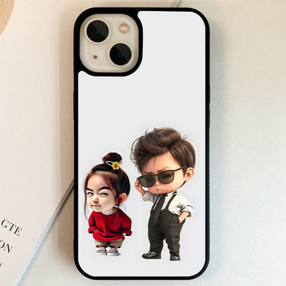 Minimal Sibling Bond Glass Case