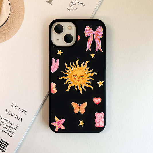 Cosmic Sunshine Glow Glass Case