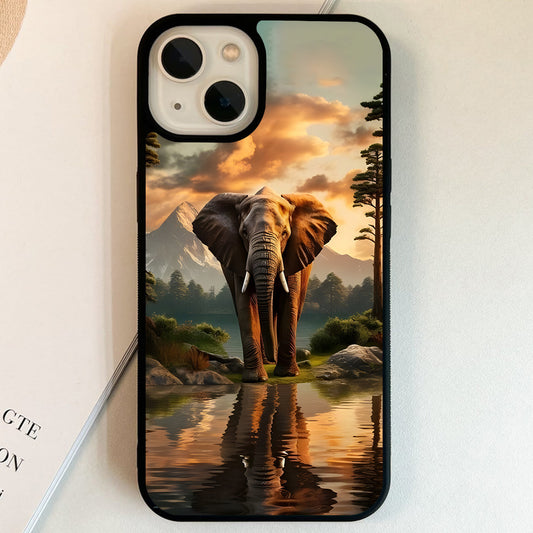National Heritage Elephant Glass Case