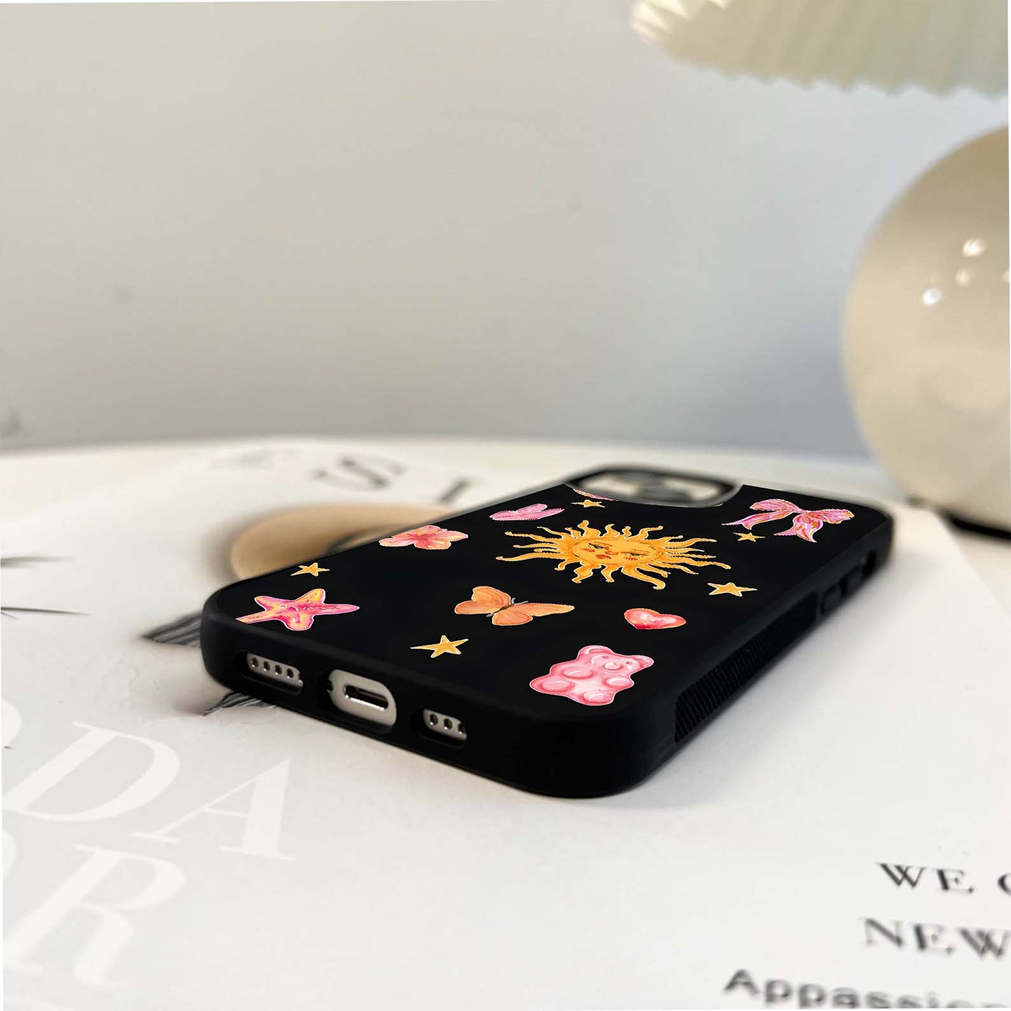 Cosmic Sunshine Glow Glass Case