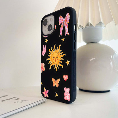 Cosmic Sunshine Glow Glass Case