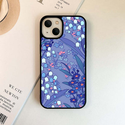 Whispering Bluebells Glass Case