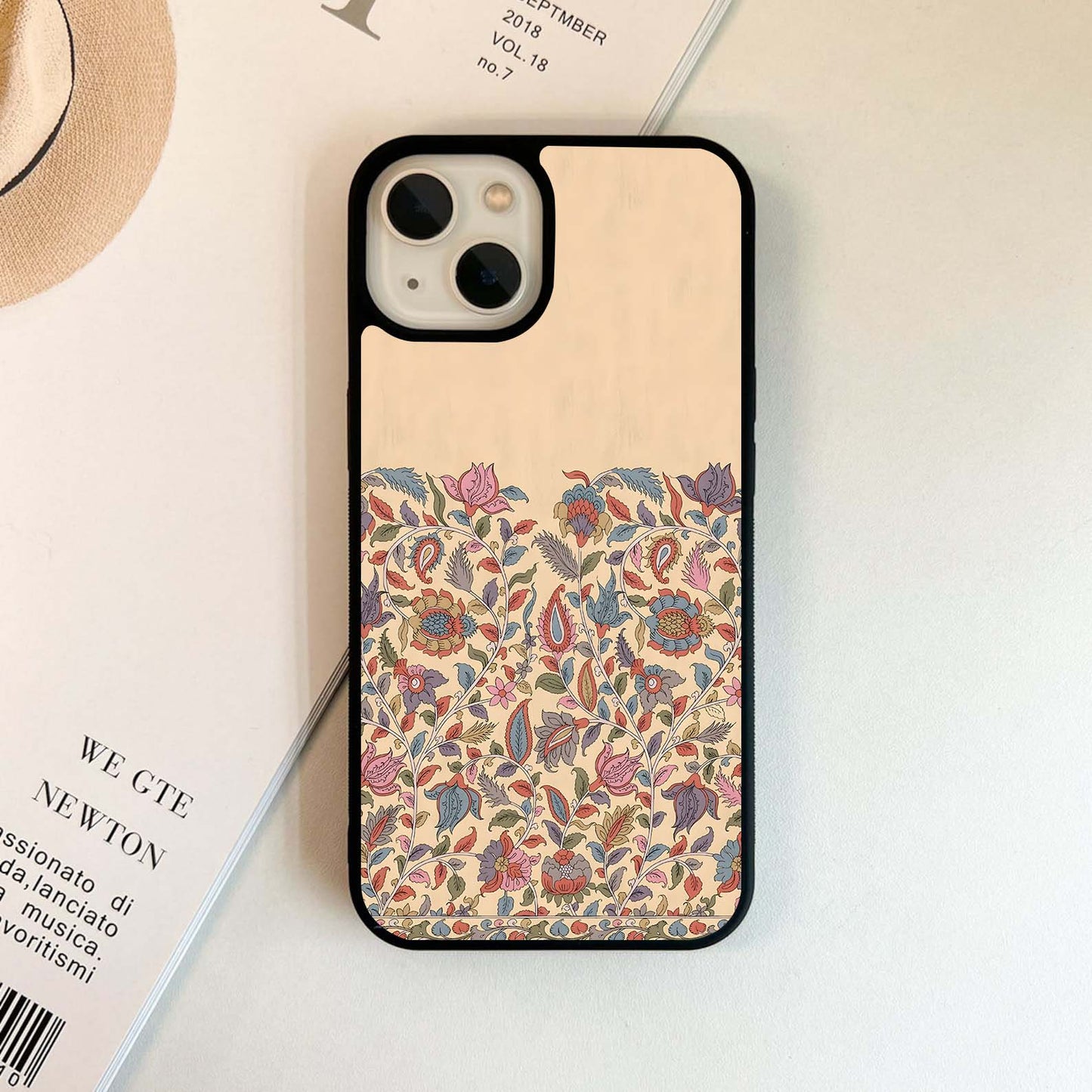 Mughal Garden Tapestry Glass Case