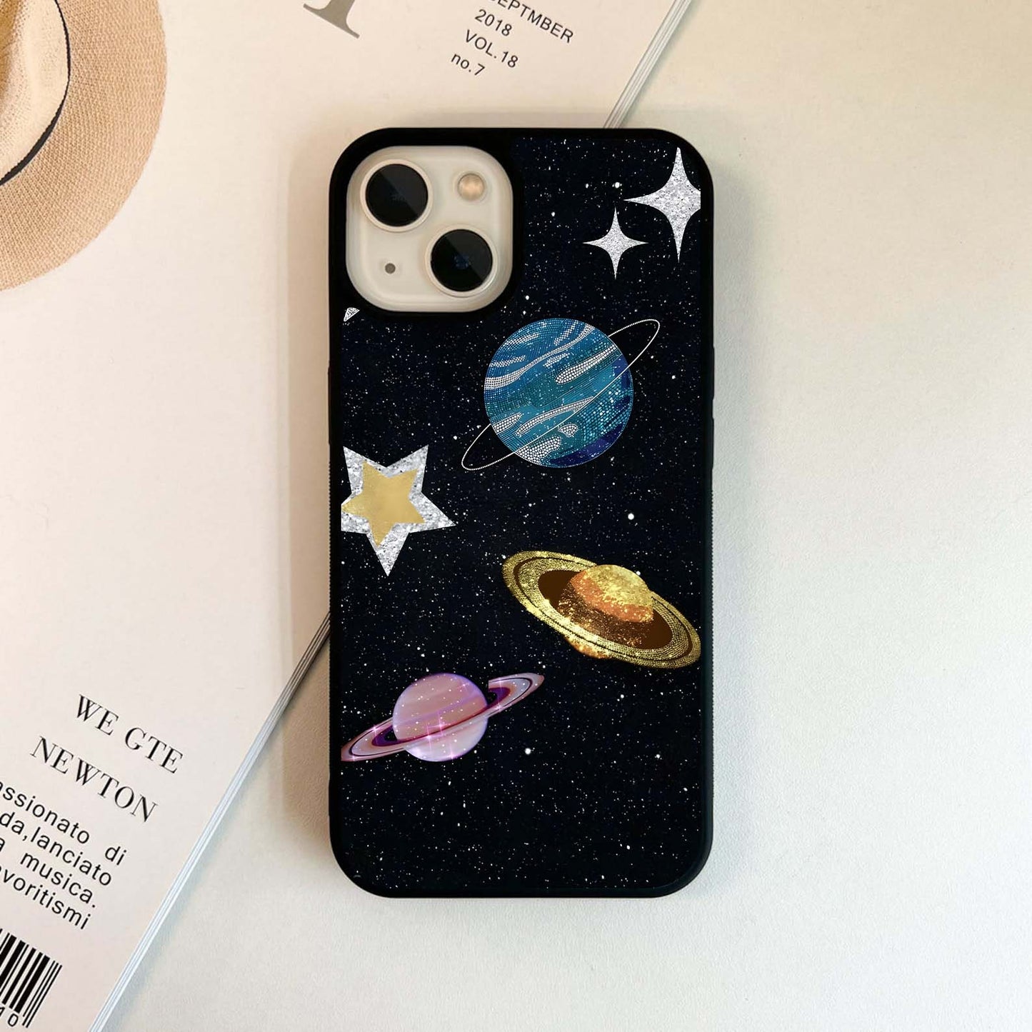 Paisley Carnival Glass Case