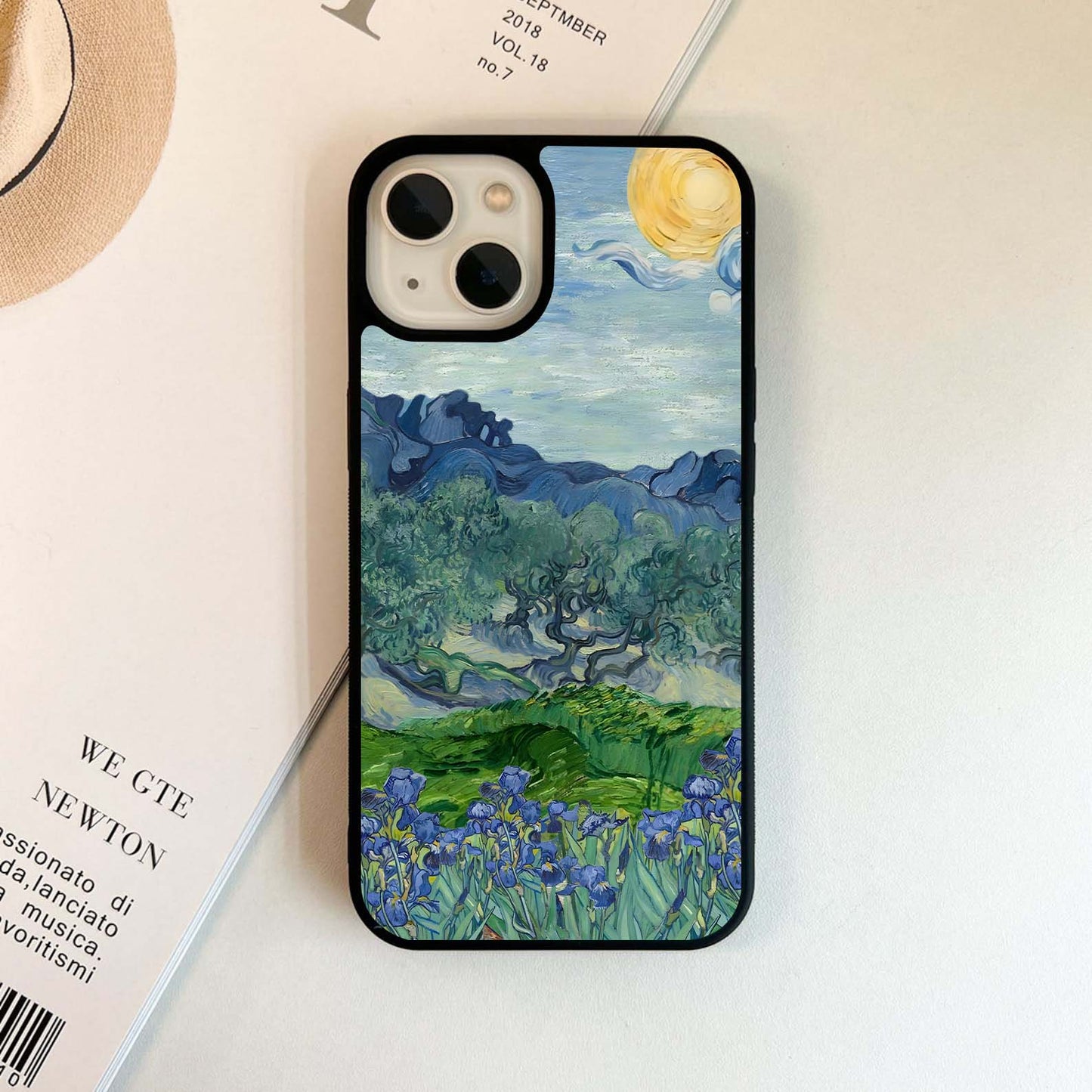 Soft Shore Sunset Glass Case