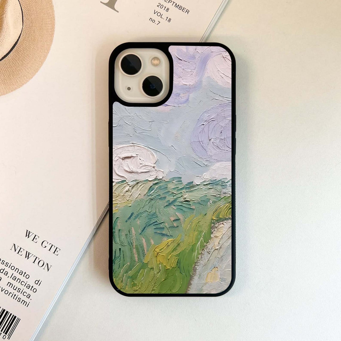 Calm Blossom Drift Glass Case