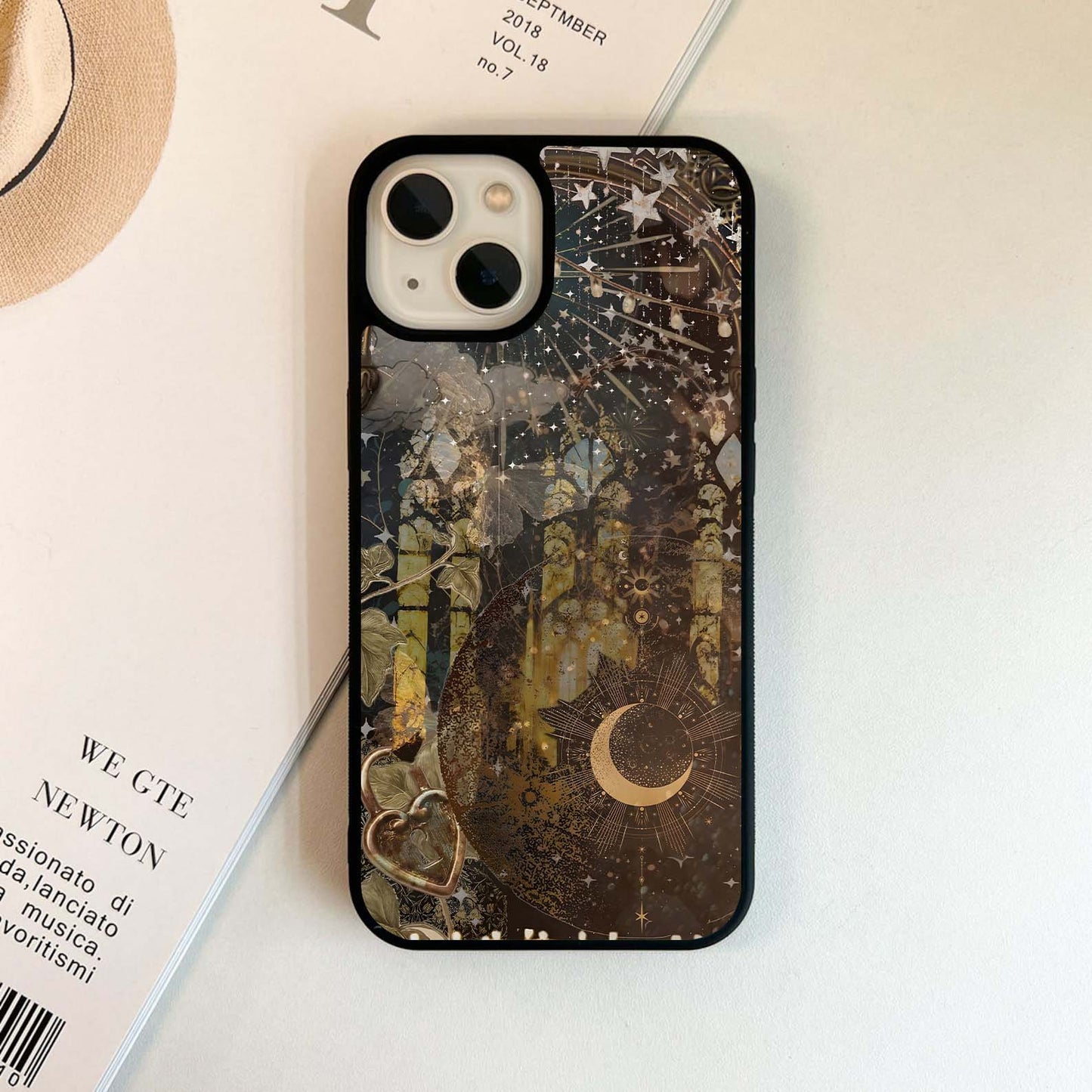 Sunset Petal Cloud Glass Case