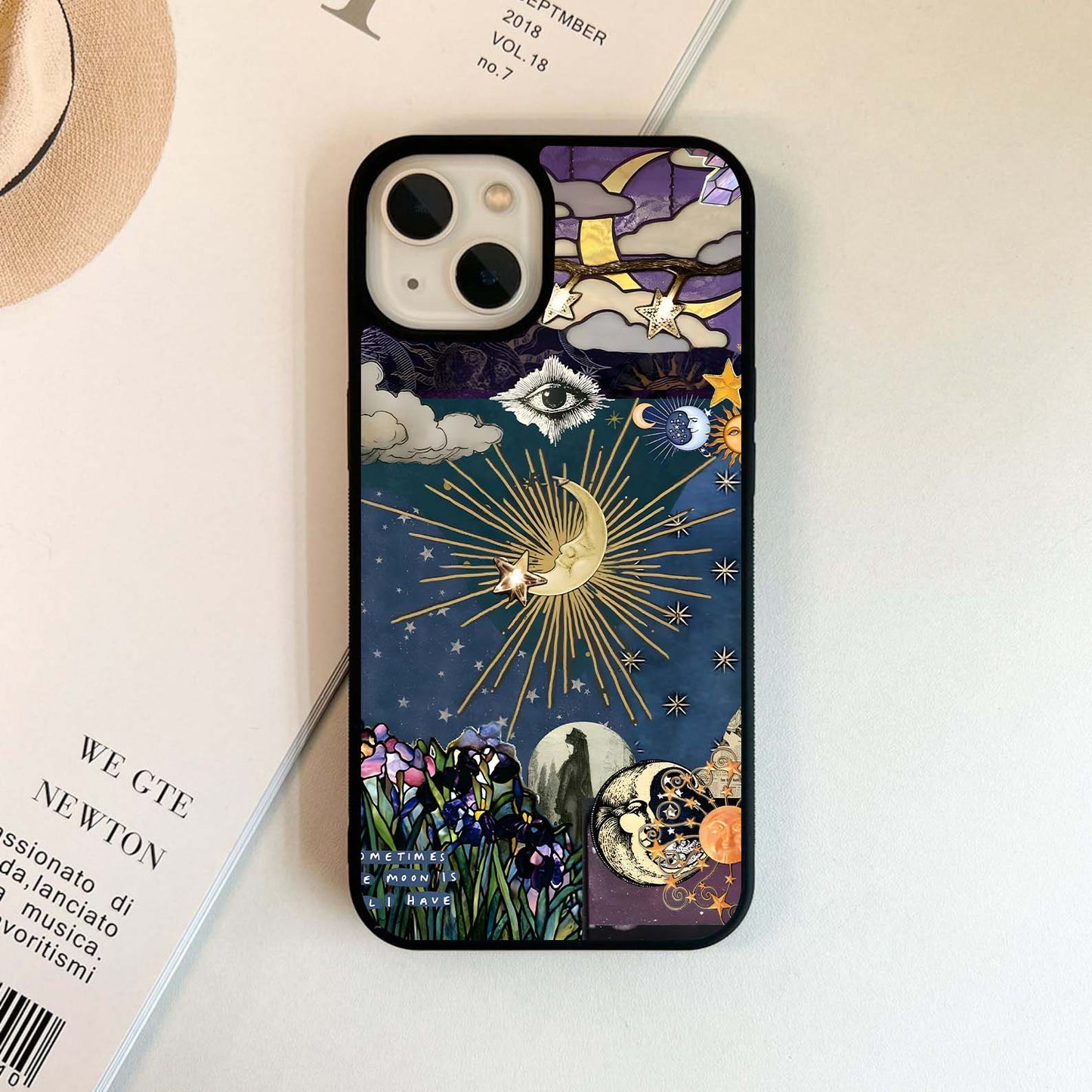 Twilight Flower Float Glass Case