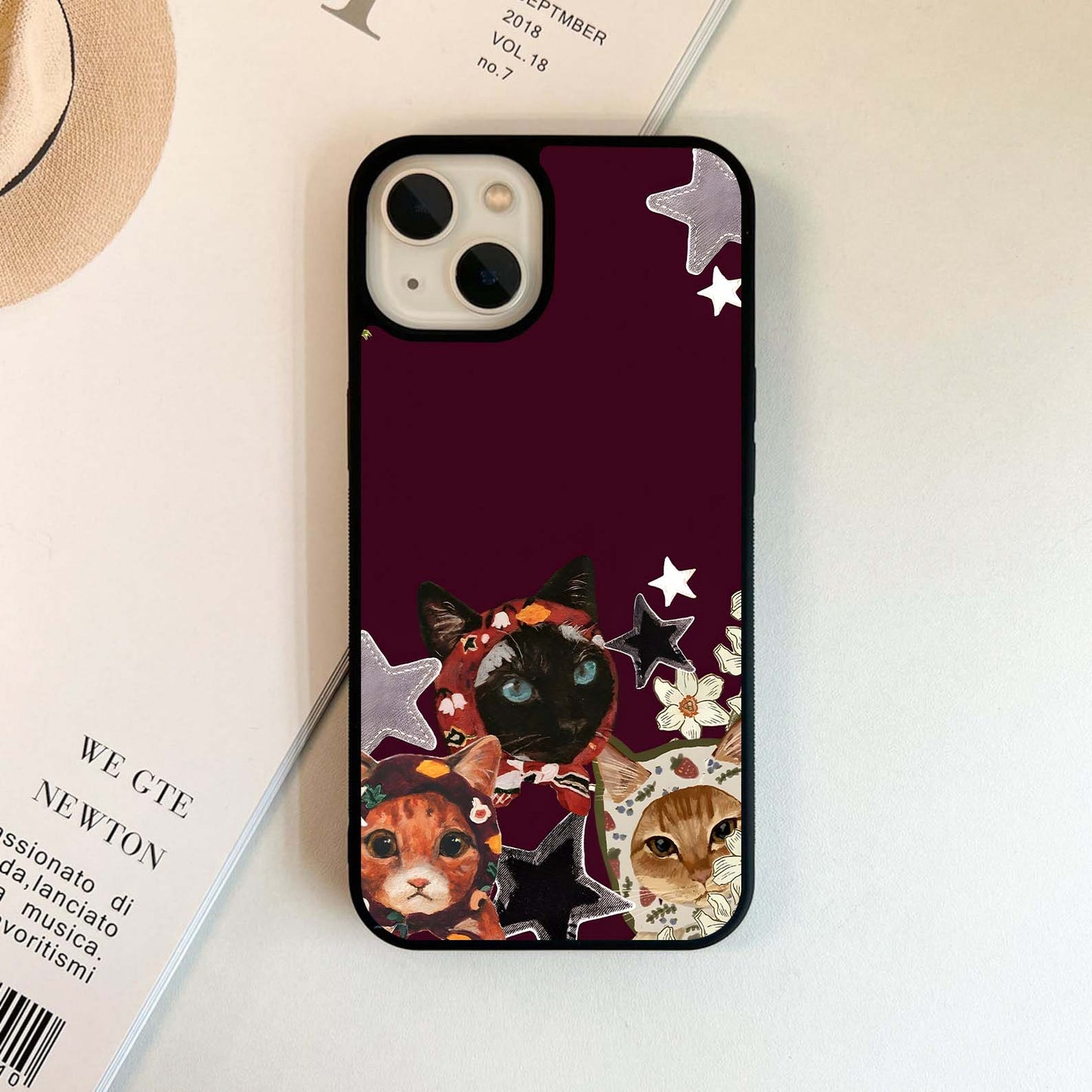 Cats Sister Glass Case