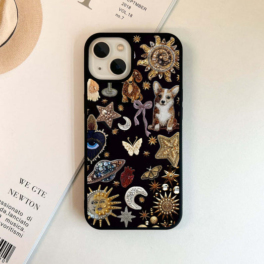 Celestial Luxe Night Glass Case