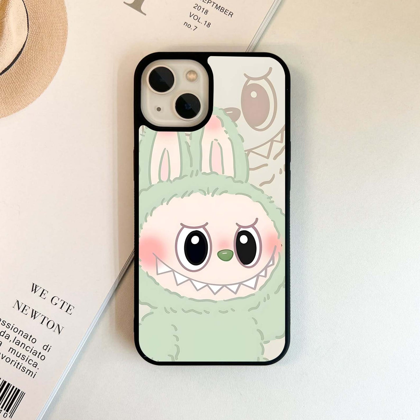 Innocent Labubu Glass Case