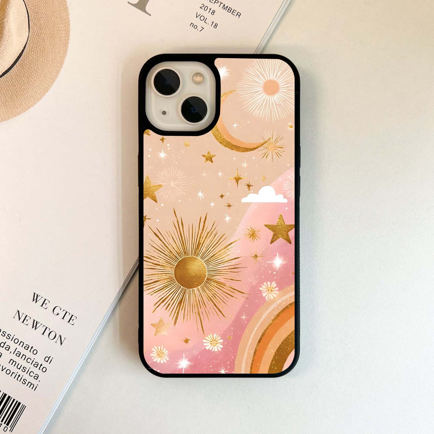 Bright & Beautiful Wallpapers Glass Case