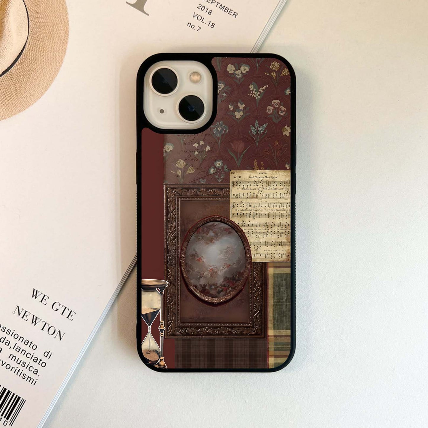 Vintage Harmony Frame Glass Case