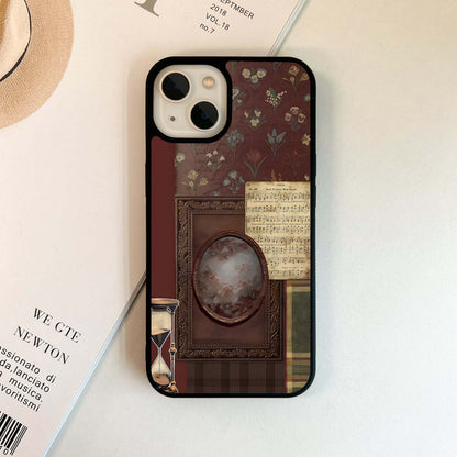 Vintage Harmony Frame Glass Case