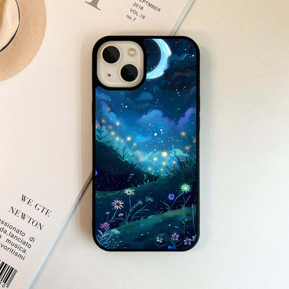 Moon Meadow Night Glass Case