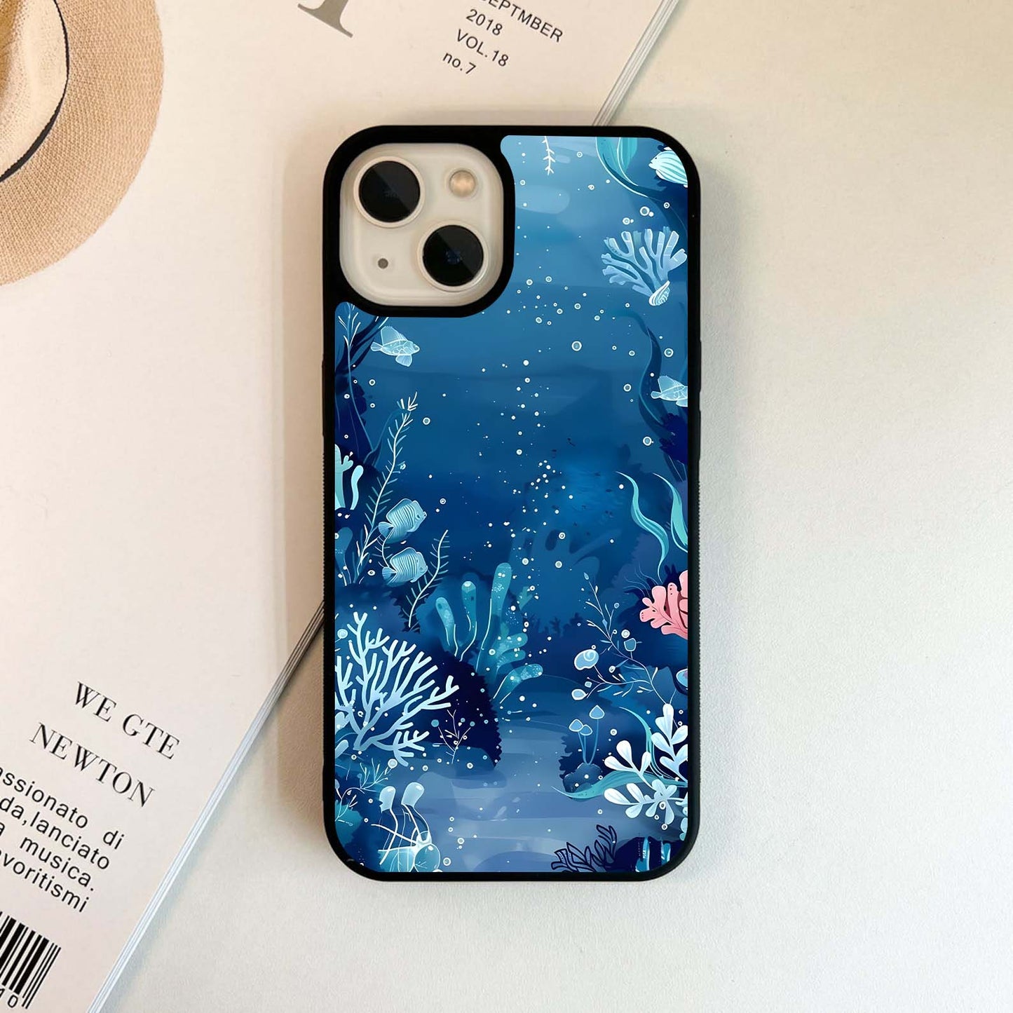 Ocean Whispers Fantasy Glass Case