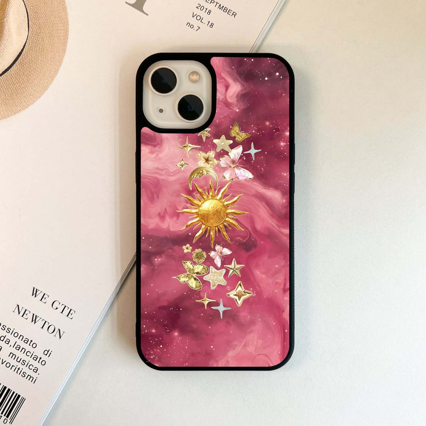 Zen Pink Sun Glass Case