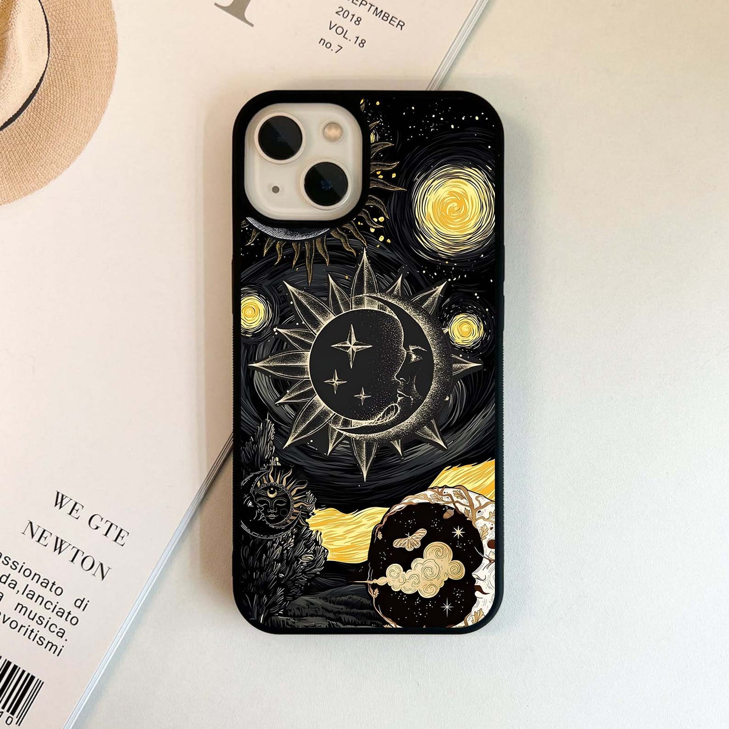 Celestial Dual Eclipse Glass Case