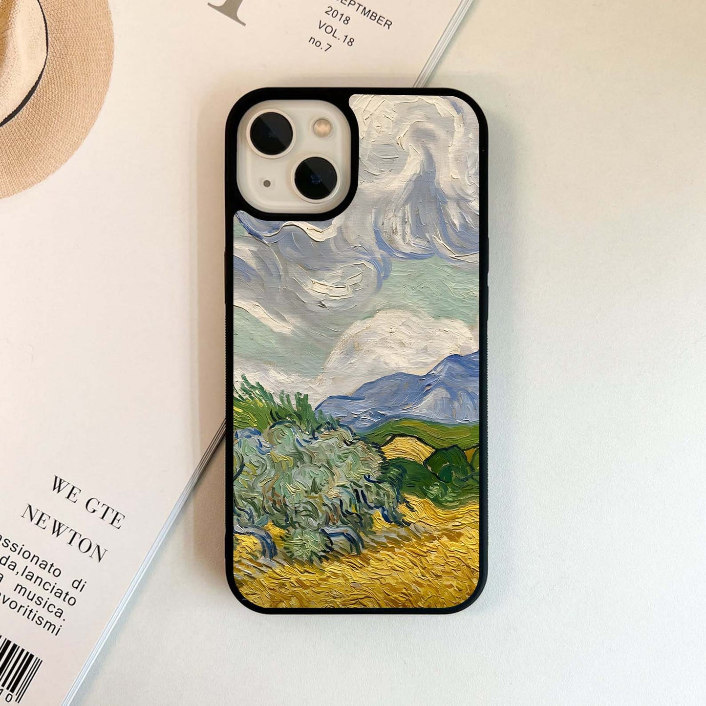 Artistic Vangogh Glass Case