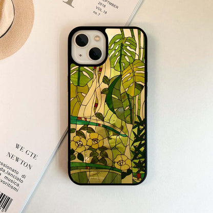 Leaf Whisper Glass Case