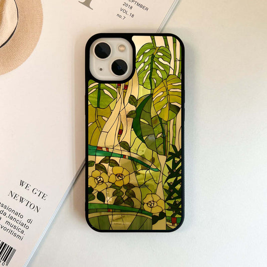 Leaf Whisper Glass Case