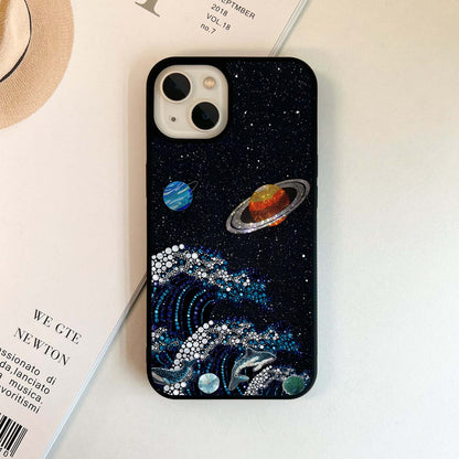 Galactic Tides Glass Case