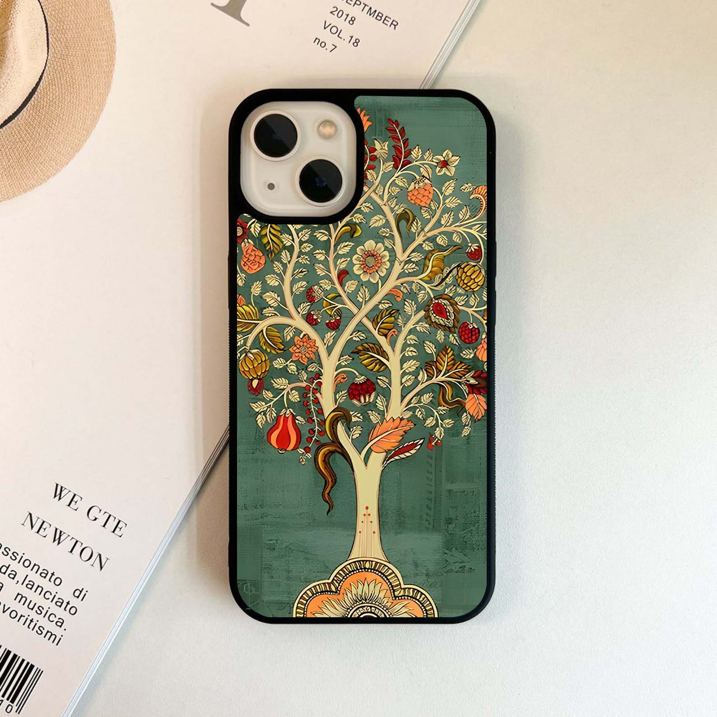 Kashmiri Style Tree Glass Case