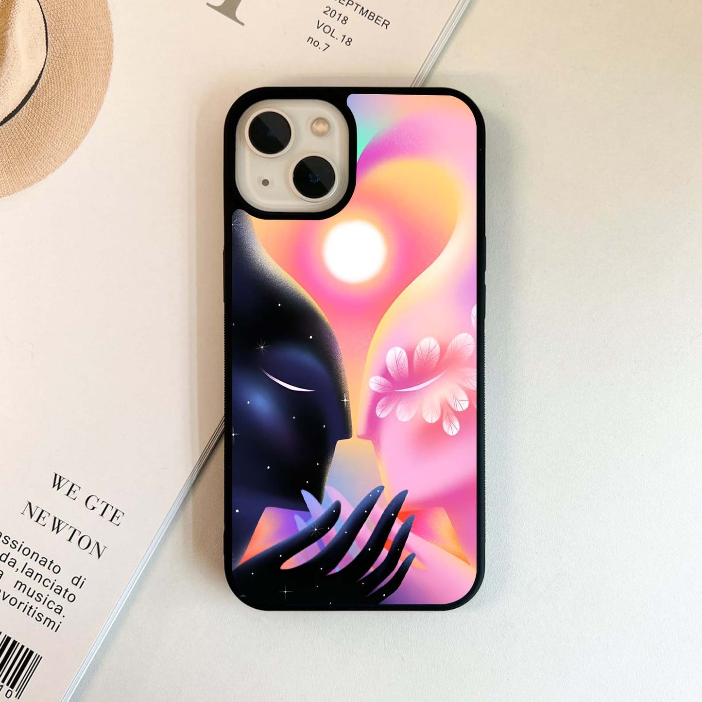 Soulbound Cosmic Touch Glass Case