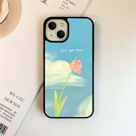 Mystic Doodle Stars Glass Case