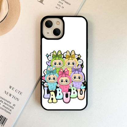 Shy labubu Glass Case
