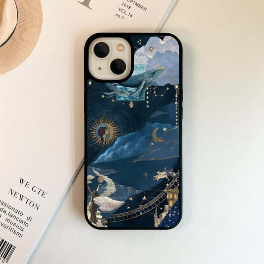 Starlit Whale Glass Case