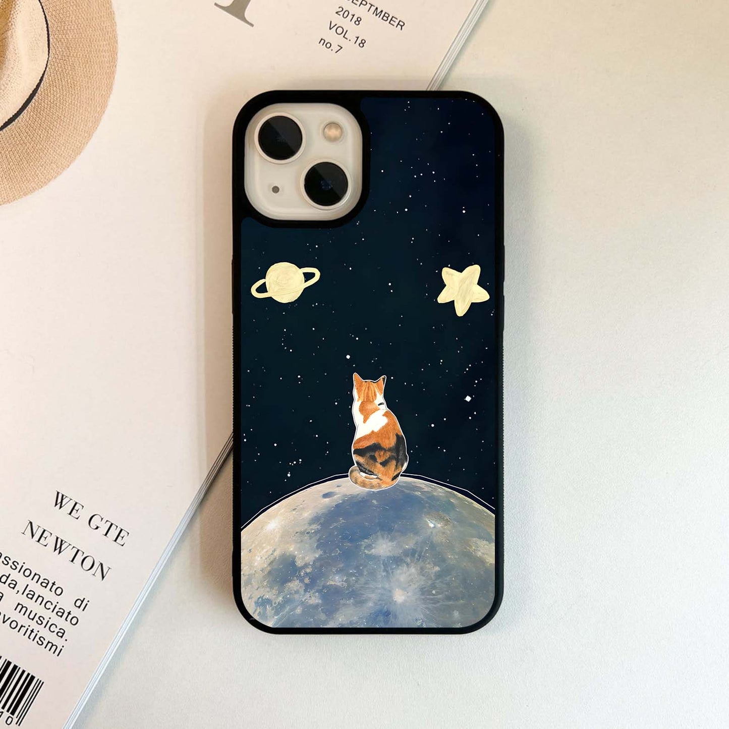 Lunar Cat Companion Glass Case