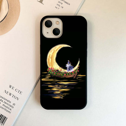 Moonlit Voyage Floating Glass Case