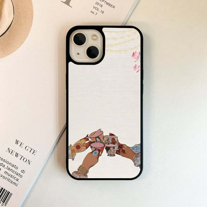 Cultural Chai Cheers Glass Case