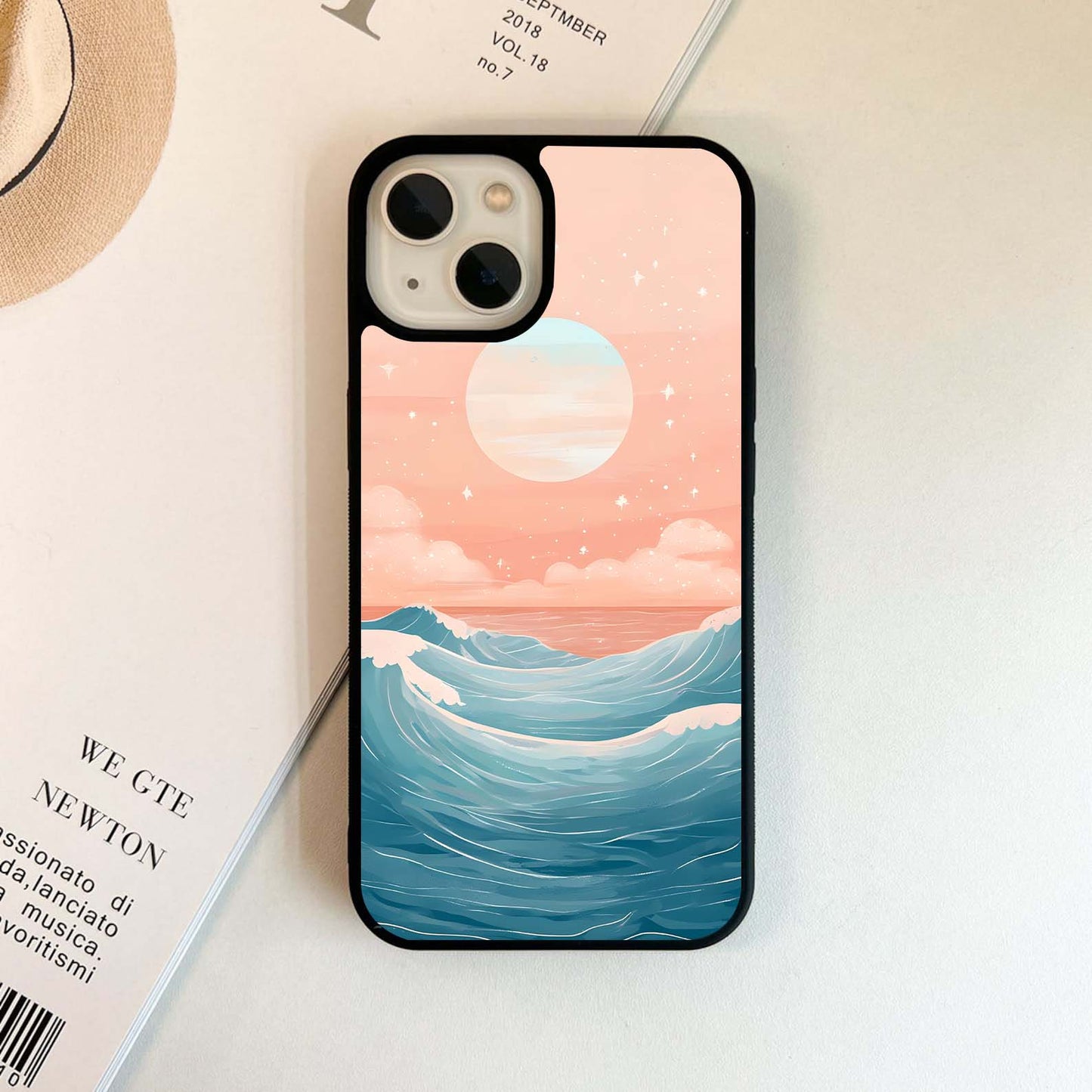 Dreamy Ocean Day Glass Case