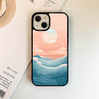 Dreamy Ocean Day Glass Case