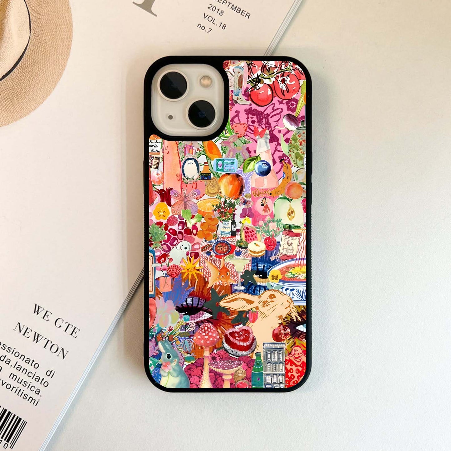 Funky Food Chaos Glass Case